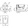 Биде IDEAL STANDARD Simply U J469401