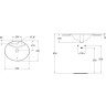 Раковина IDEAL STANDARD OCEANE W306301
